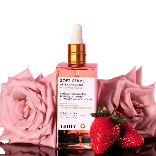 Aceite hidratante para después del afeitado. Despídete del ardor y dale la bienvenida a una piel suave, luminosa y feliz 💕