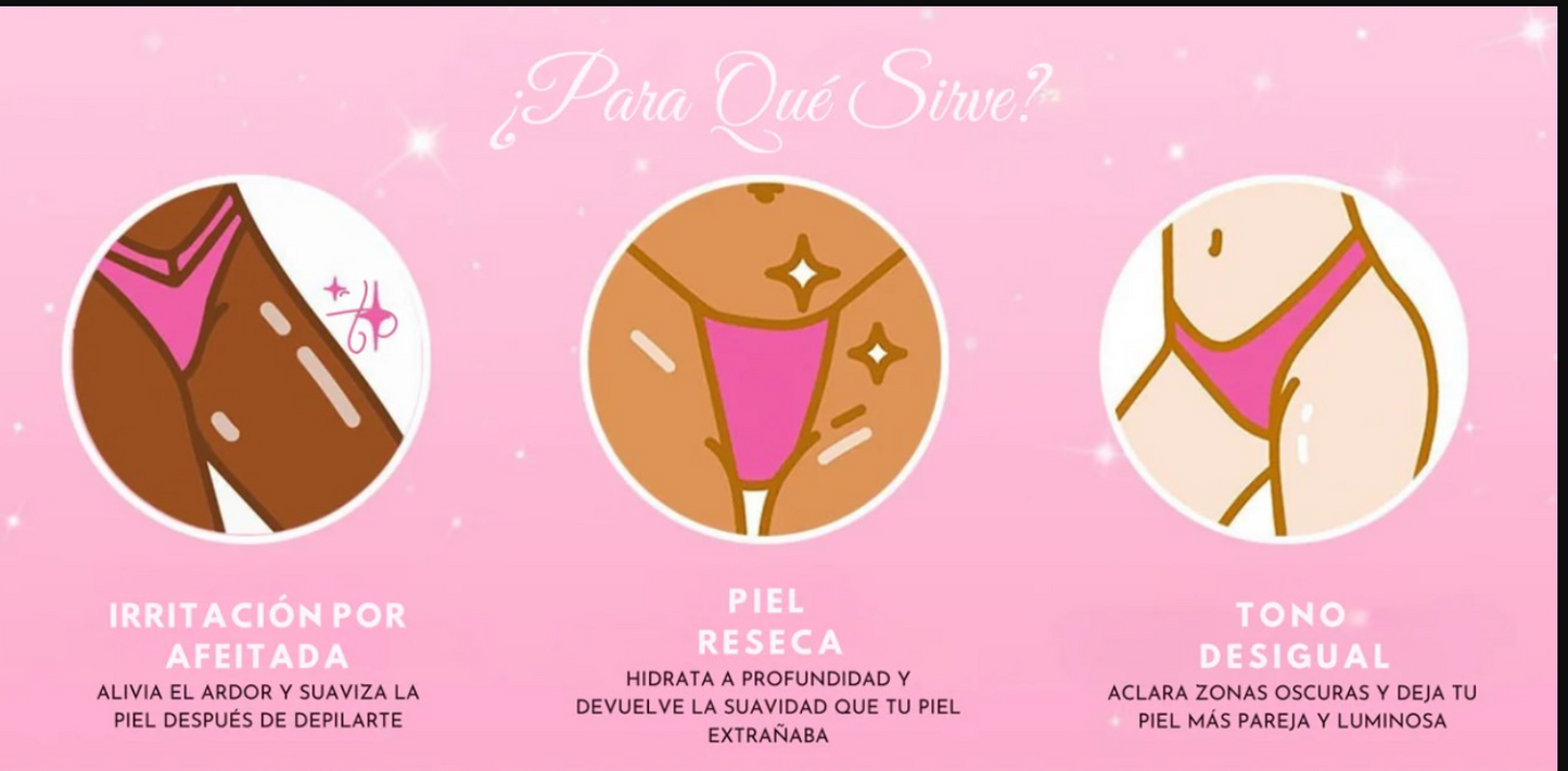 Aceite hidratante para después del afeitado. Despídete del ardor y dale la bienvenida a una piel suave, luminosa y feliz 💕