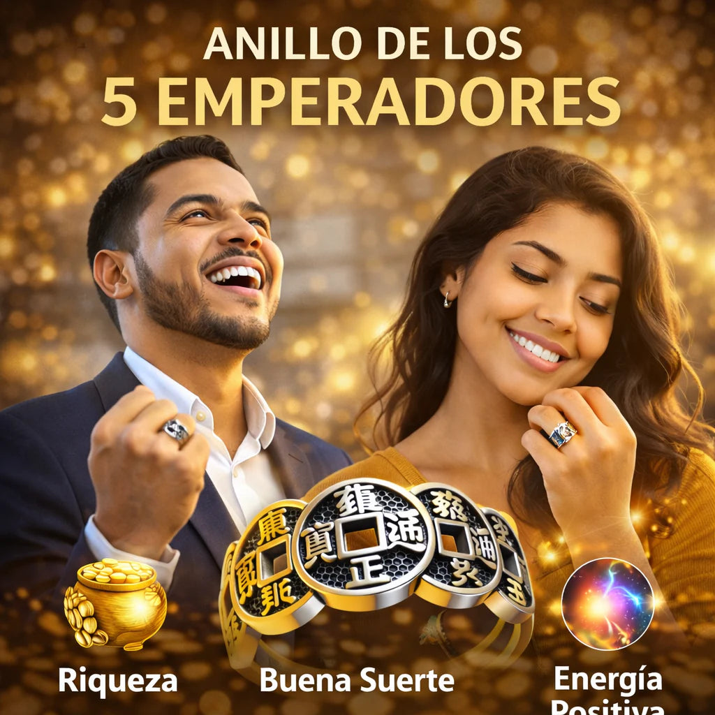 El anillo de los 5 emperadores|El amuleto sagrado chino para atraer riqueza, prosperidad y abundancia 🔥💸