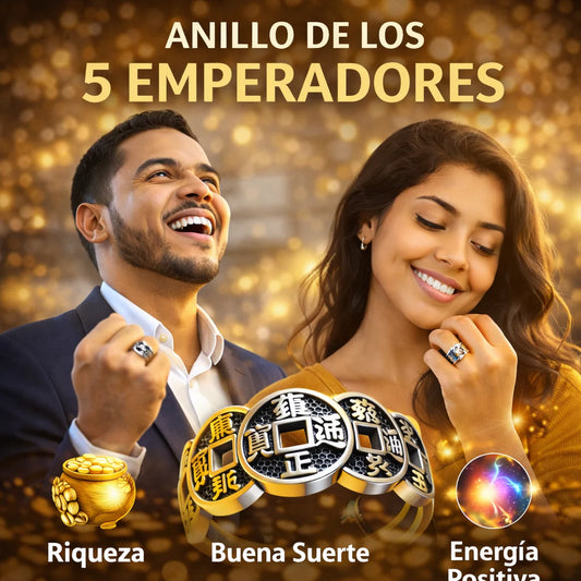 El anillo de los 5 emperadores|El amuleto sagrado chino para atraer riqueza, prosperidad y abundancia 🔥💸