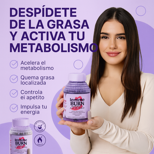 🏆 Lemme Burn™ 🔥 Activa tu metabolismo, reduce medidas y transforma tu cuerpo de forma natural